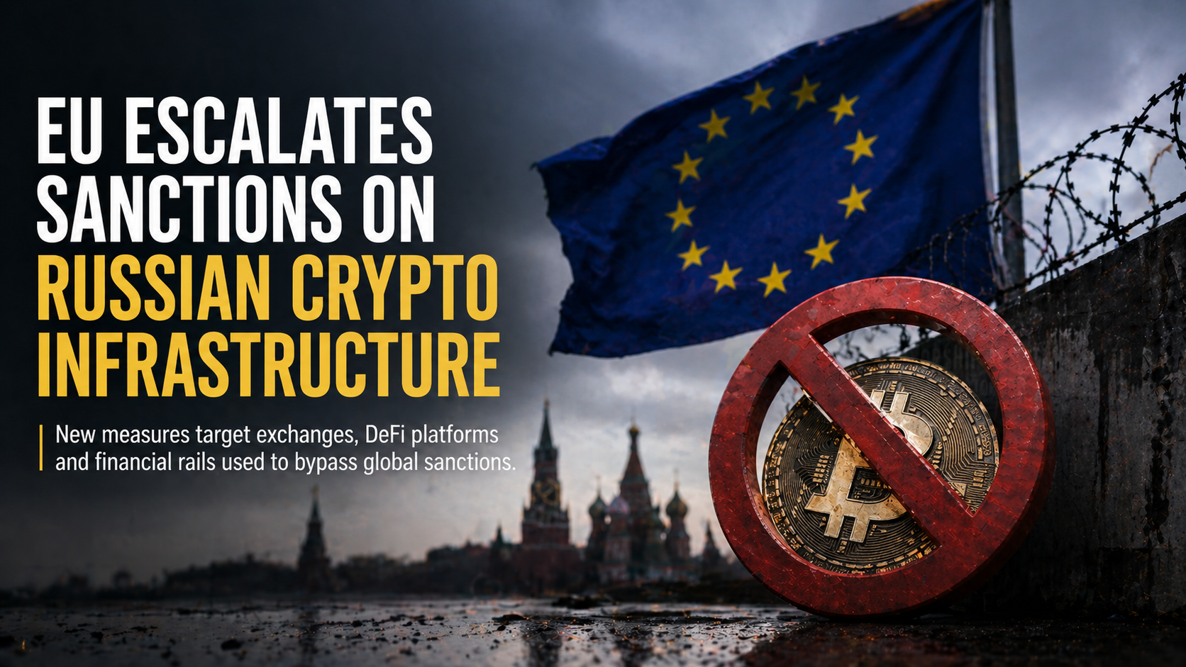 EU mandates total crypto isolation for Russia and Belarus