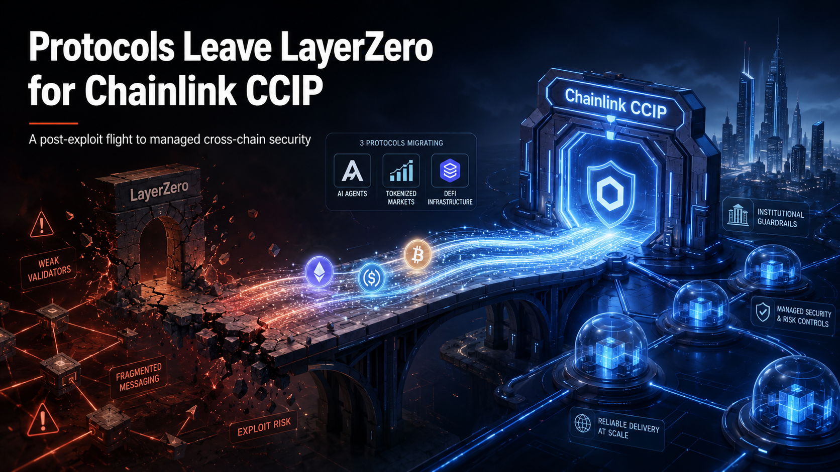 LayerZero Clients Migrate to Chainlink CCIP After Exploit