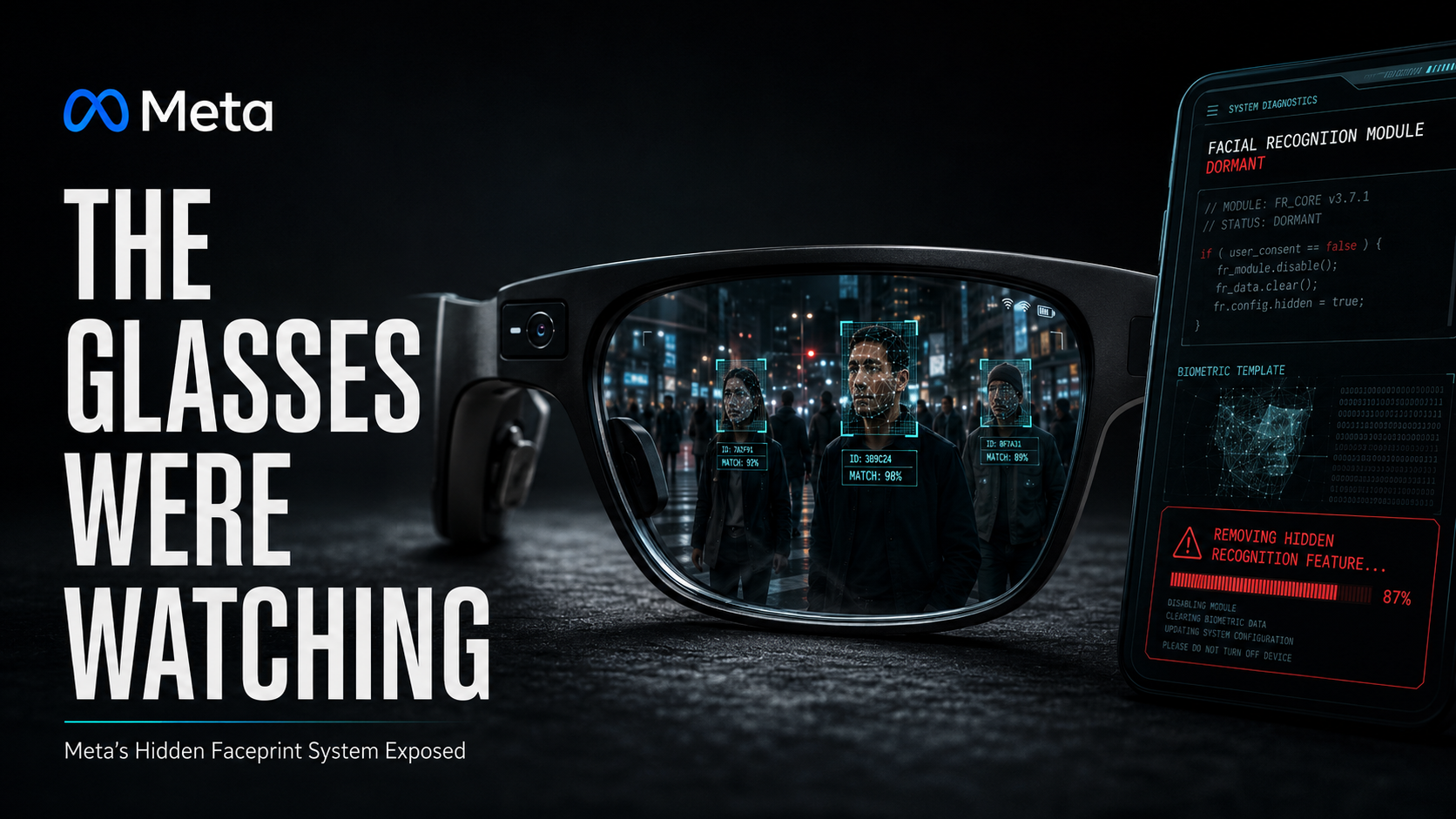Meta’s Faceprint Glasses: The Surveillance Feature They Forgot to Hide