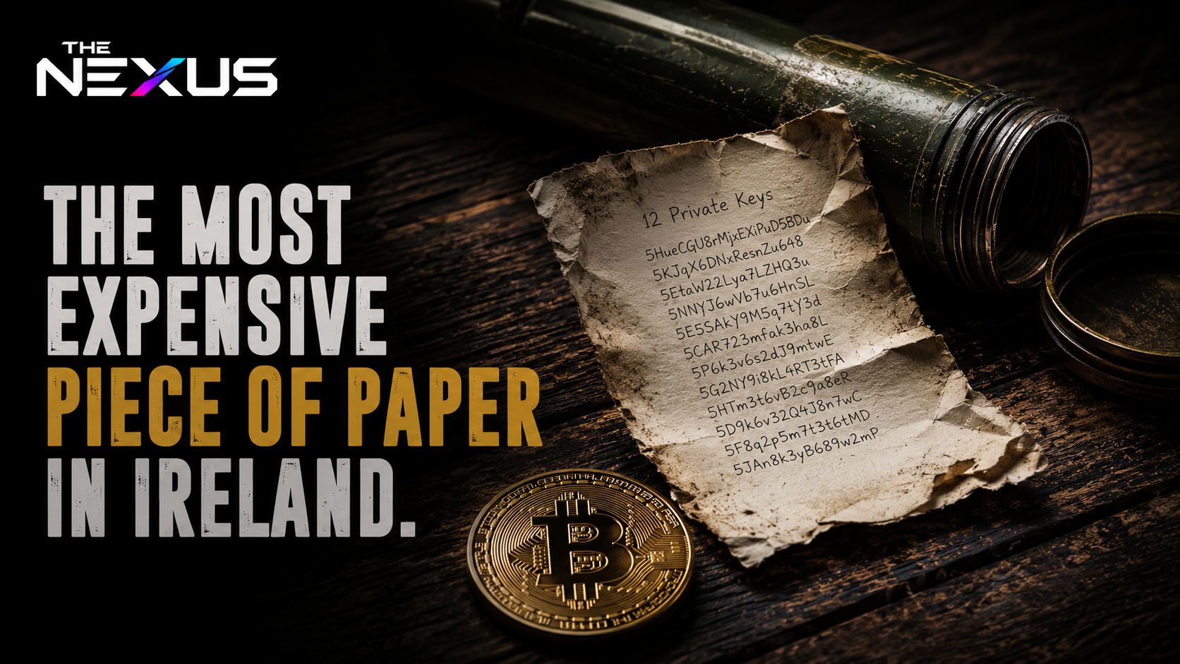 6,000 BTC. ONE PIECE OF PAPER.