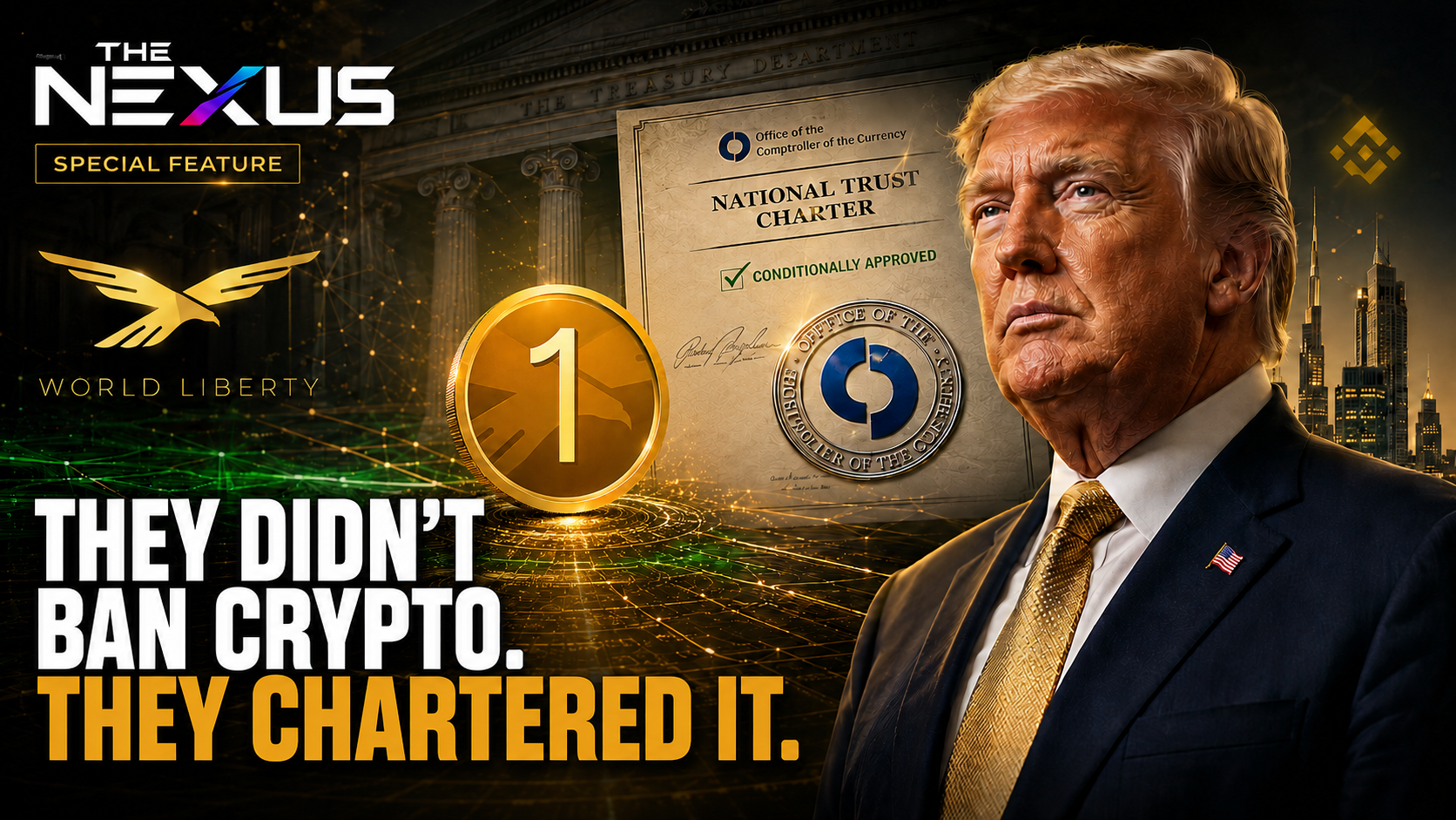 They Didn’t Ban Crypto. They Chartered It.