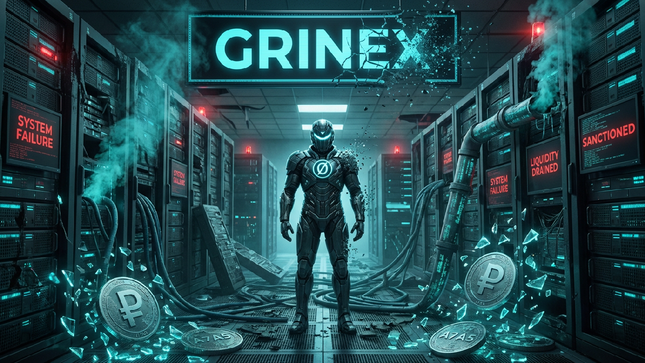 Grinex collapse exposes the fragility of sanctioned shadow liquidity