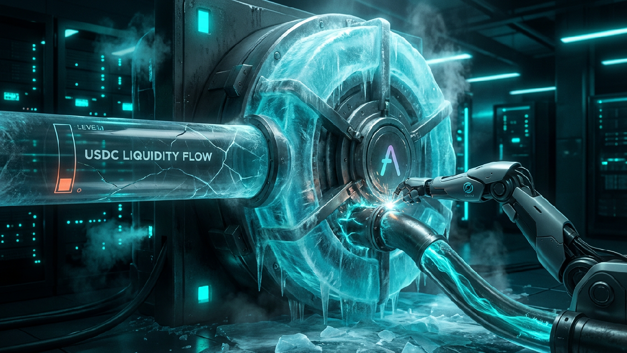 Circle Intervenes as Aave USDC Liquidity Reaches Total Exhaustion