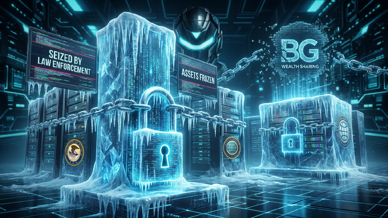 Law Enforcement and Exchanges Freeze 41 Million Dollars in BG Wealth Sharing Collapse