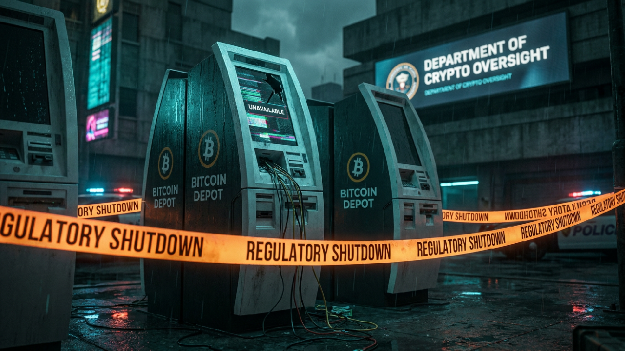 Bitcoin Depot Collapses Under Regulatory, Financial Pressure